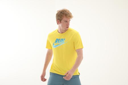 Nike Miler Run Energy Erkek T-Shirt Sarı