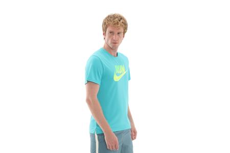 Nike Miler Run Energy Erkek T-Shirt Turkuaz