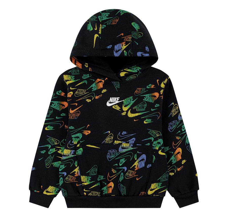 Nike Nkb B Nsw Aop Reveal Po Çocuk Sweatshirt Siyah Nike Nkb B Nsw Aop Reveal Po Çocuk Sweatshirt Siyah