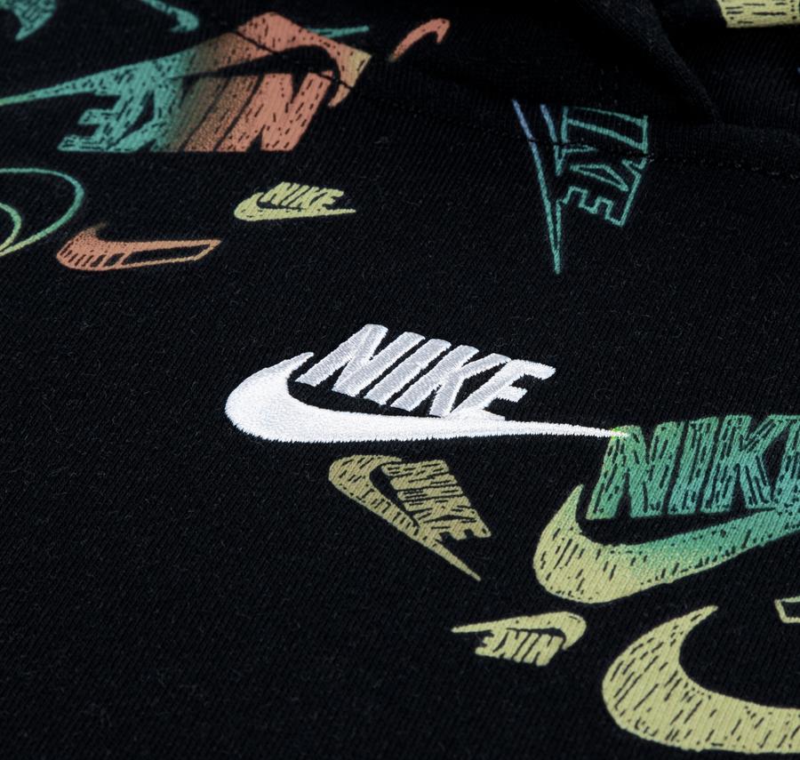 Nike Nkb B Nsw Aop Reveal Po Çocuk Sweatshirt Siyah Nike Nkb B Nsw Aop Reveal Po Çocuk Sweatshirt Siyah