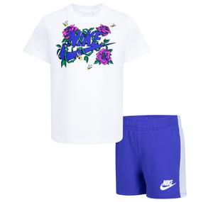 Nike Nkg Boxy Tee-Short Set Çocuk T-Shirt Beyaz