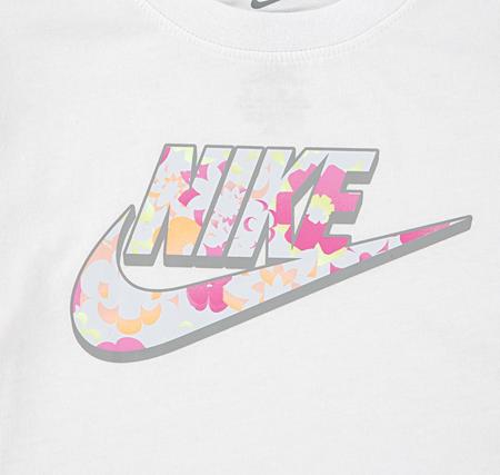 Nike Nkg Flow-Ral Boxy Graphıc Tee Çocuk T-Shirt Beyaz