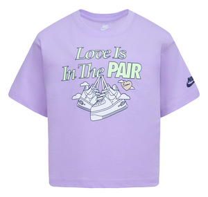 Nike Nkg Sweet Swoosh Paır Tee Çocuk T-Shirt Mor