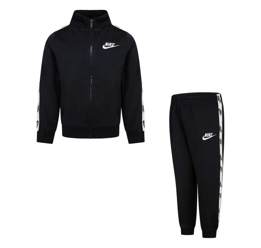 Nike Nkn Full Zıp Set Wıth Logo Tap Çocuk Eşofman Takımı Siyah Nike Nkn Full Zıp Set Wıth Logo Tap Çocuk Eşofman Takımı Siyah