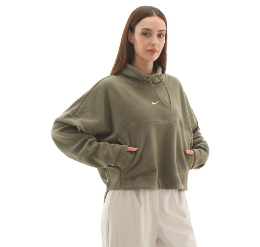 Nike One Kadın Sweatshirt Yeşil Nike One Kadın Sweatshirt Yeşil