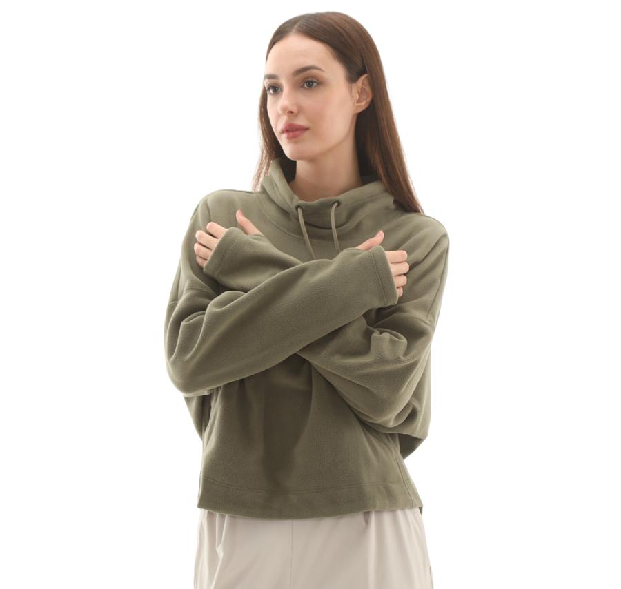 Nike One Kadın Sweatshirt Yeşil Nike One Kadın Sweatshirt Yeşil