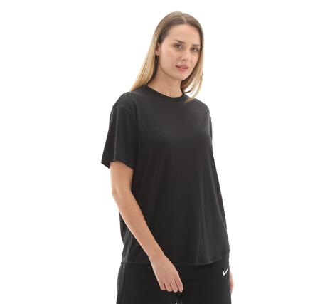 Nike One Relaxed Kadın T-Shirt Siyah Nike One Relaxed Kadın T-Shirt Siyah