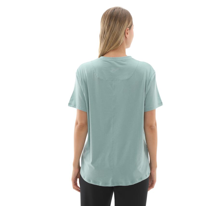 Nike One Relaxed Kadın T-Shirt Yeşil Nike One Relaxed Kadın T-Shirt Yeşil