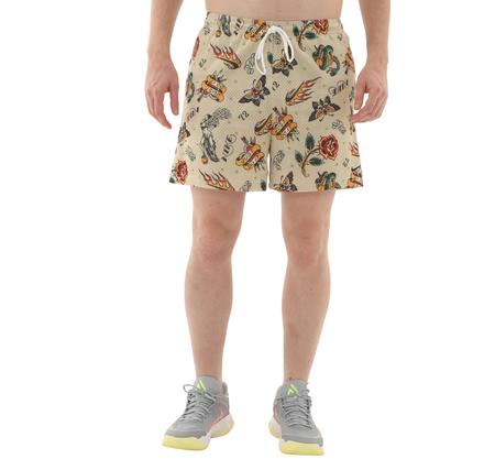 Nike Practice Mesh Erkek Basketbol Şortu Krem Nike Practice Mesh Erkek Basketbol Şortu Krem