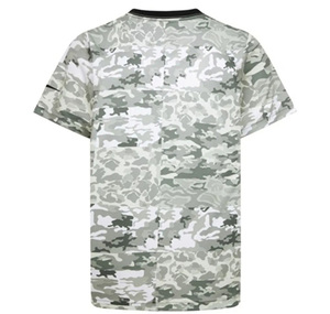 Nike Rwb Camo Patchwork Aop Tee Çocuk T-Shirt Gri