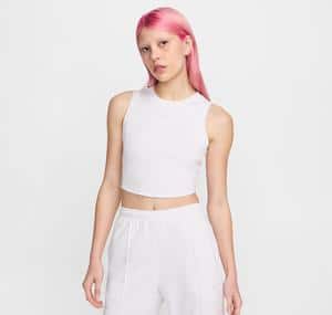 Nike Sportswear Chill Knit Kadın T-Shirt Beyaz