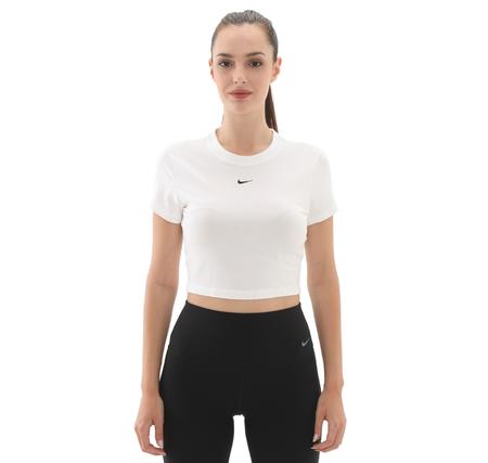 Nike Sportswear Chill Knit Kadın T-Shirt Beyaz