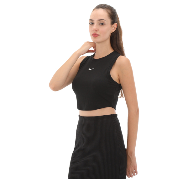 Nike Sportswear Chill Knit Kadın T-Shirt Siyah Nike Sportswear Chill Knit Kadın T-Shirt Siyah