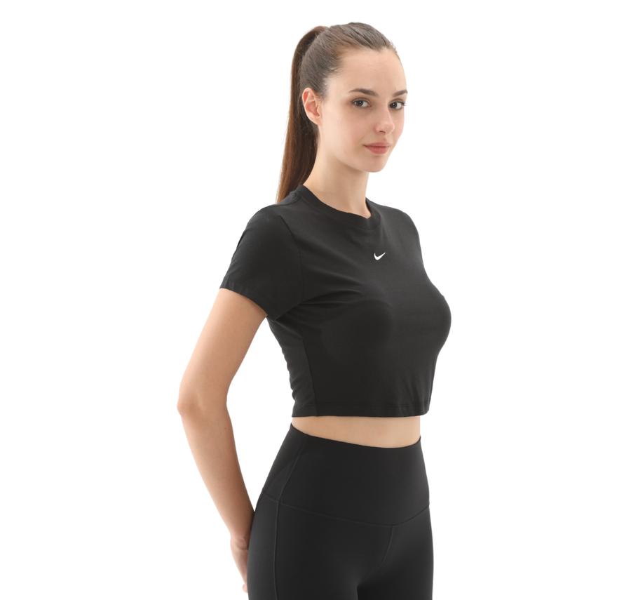 Nike Sportswear Chill Knit Kadın T-Shirt Siyah Nike Sportswear Chill Knit Kadın T-Shirt Siyah