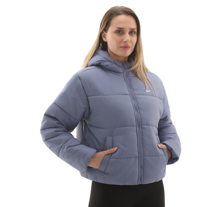 Nike Sportswear Classic Puffer Kadın Mont Mavi Nike Sportswear Classic Puffer Kadın Mont Mavi