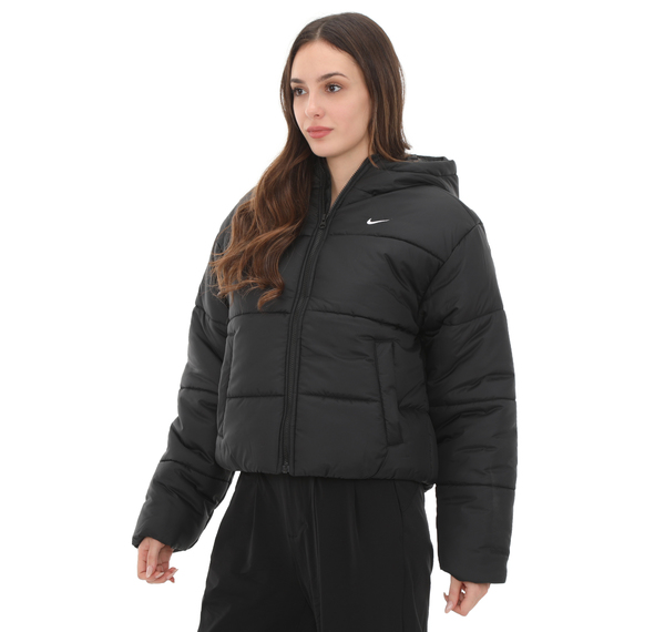 Nike Sportswear Classic Puffer Kadın Mont Siyah Nike Sportswear Classic Puffer Kadın Mont Siyah