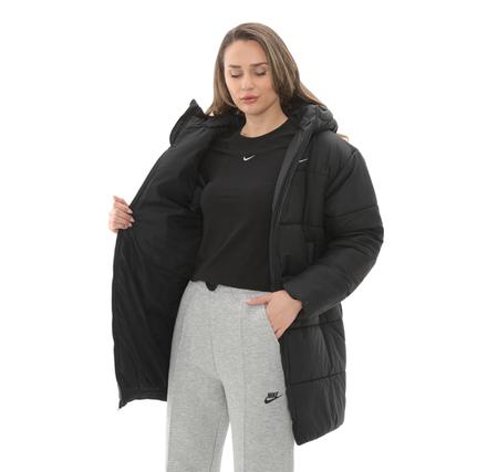 Nike Sportswear Classic Puffer Kadın Mont Siyah