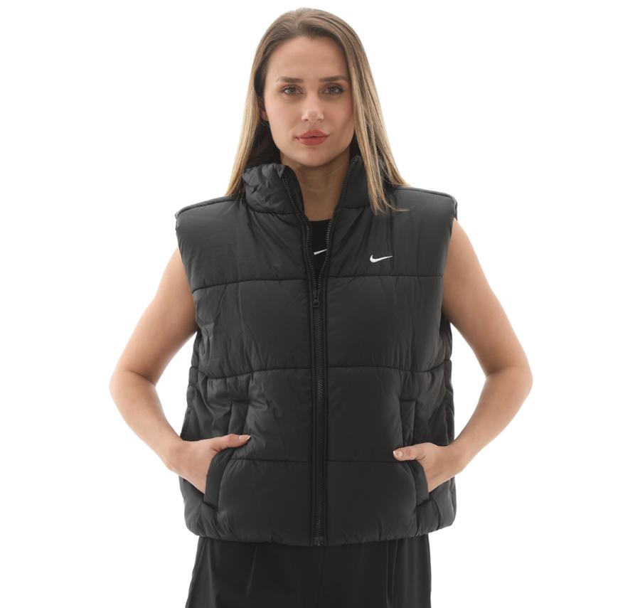 Nike Sportswear Classic Puffer Kadın Yelek Siyah Nike Sportswear Classic Puffer Kadın Yelek Siyah