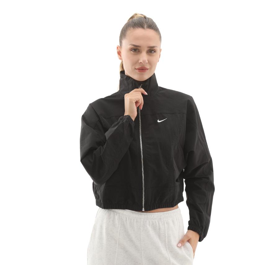 Nike Sportswear Everything Wovens Kadın Ceket Siyah Nike Sportswear Everything Wovens Kadın Ceket Siyah