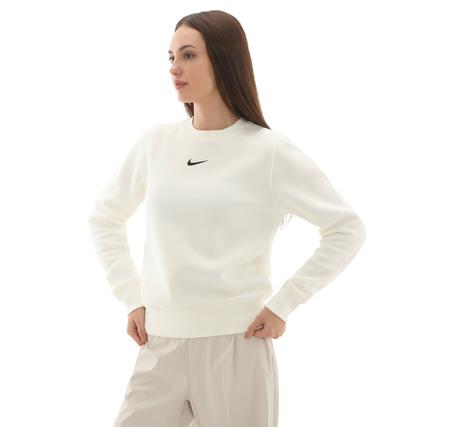 Nike Sportswear Phoenix Fleece Kadın Sweatshirt Beyaz
