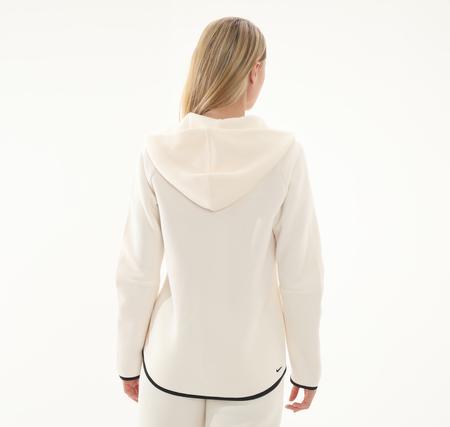 Nike Sportswear Tech Fleece Windrunner Kadın Ceket Beyaz