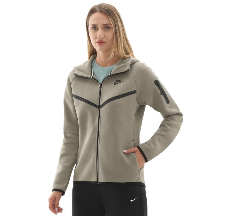 Nike Sportswear Tech Fleece Windrunner Kadın Ceket Yeşil Nike Sportswear Tech Fleece Windrunner Kadın Ceket Yeşil