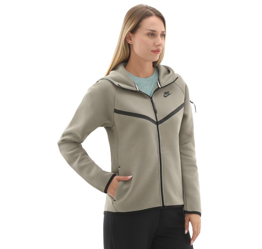 Nike Sportswear Tech Fleece Windrunner Kadın Ceket Yeşil Nike Sportswear Tech Fleece Windrunner Kadın Ceket Yeşil