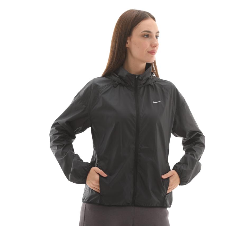 Nike Tempo Kadın Yağmurluk-Rüzgarlık Siyah Nike Tempo Kadın Yağmurluk-Rüzgarlık Siyah