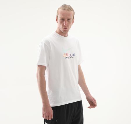 Nike U Nsw Tee M90 Oc Mıxtape Erkek T-Shirt Beyaz