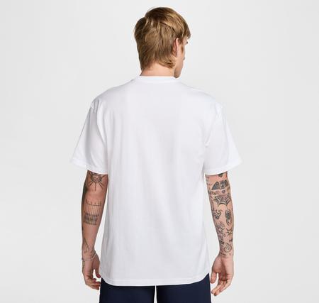 Nike U Nsw Tee M90 Test Prınt Erkek T-Shirt Beyaz