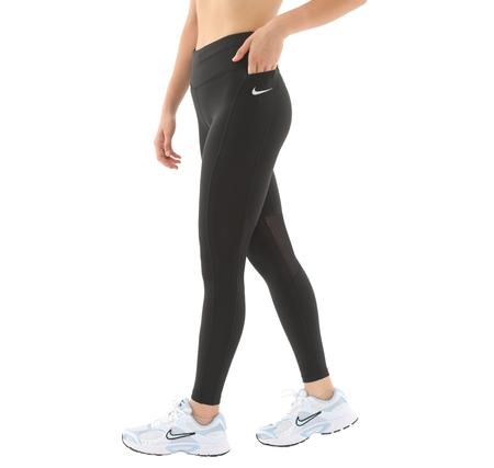 Nike W Nk Df Fast Tght Kadın Tayt Siyah