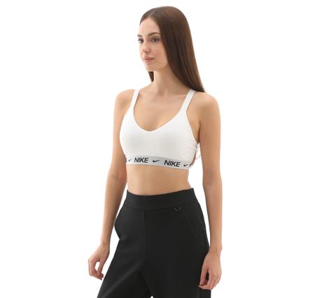 Nike W Nk Df Indy Med Spt Bra Kadın Büstiyer Beyaz Nike W Nk Df Indy Med Spt Bra Kadın Büstiyer Beyaz