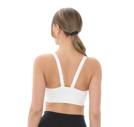 Nike W Nk Df Indy Med Spt Bra Kadın Büstiyer Beyaz