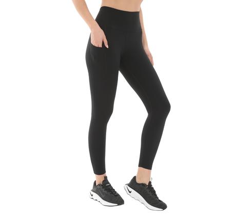 Nike W Nk Df One Hr 7-8 Pkt Tght Kadın Tayt Siyah