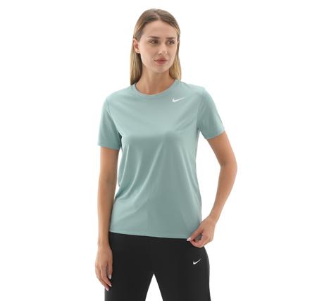 Nike W Nk Df Rlgd Ss Tee Kadın T-Shirt Yeşil