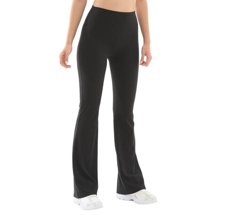 Nike W Nk Df Zenvy Hr Flare Kadın Tayt Siyah