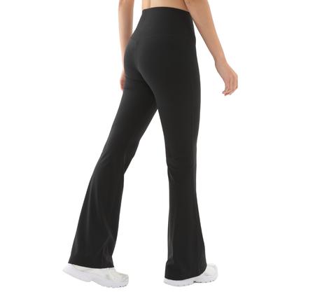 Nike W Nk Df Zenvy Hr Flare Kadın Tayt Siyah