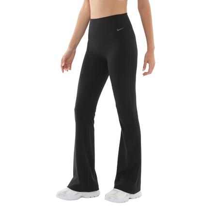 Nike W Nk Df Zenvy Hr Flare Kadın Tayt Siyah