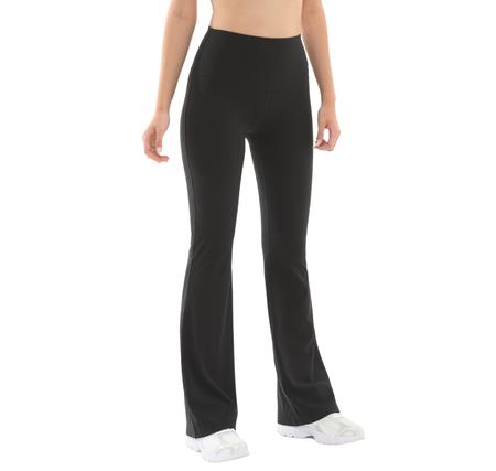 Nike W Nk Df Zenvy Hr Flare Kadın Tayt Siyah