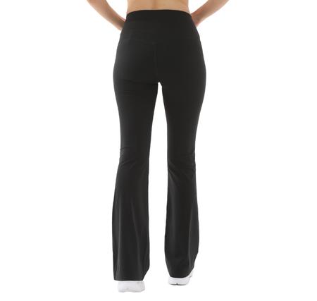 Nike W Nk Df Zenvy Hr Flare Kadın Tayt Siyah