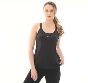 Nike W Nk One Classıc Df Strpy Tank Kadın T-Shirt Siyah