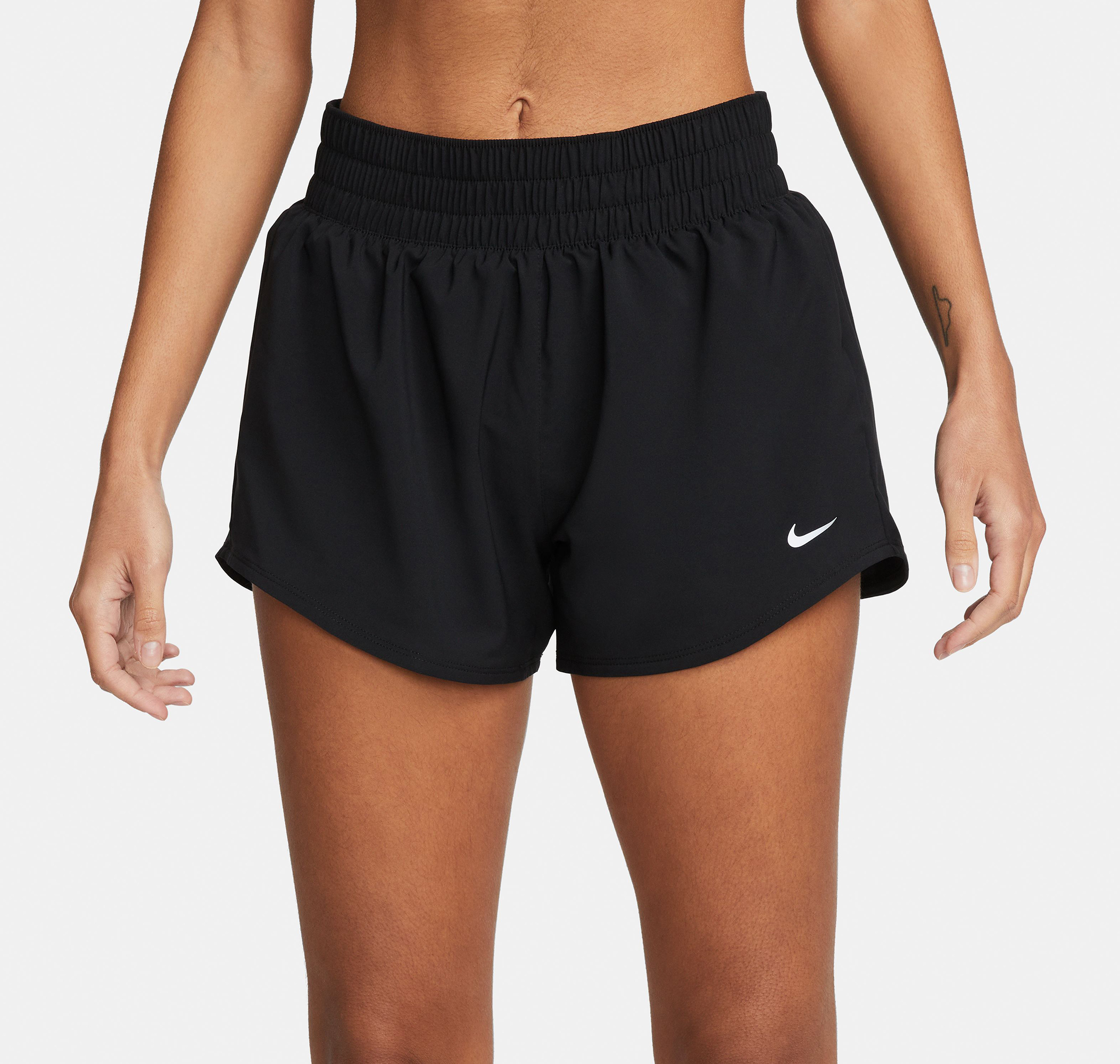 Женские шорты Nike W Nk One Df Mr 3In Br Short Kapri