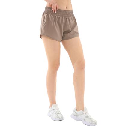 Nike W Nk One Df Mr 3In Br Short Kadın Şort Ve Kapri Kahve
