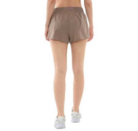 Nike W Nk One Df Mr 3In Br Short Kadın Şort Ve Kapri Kahve