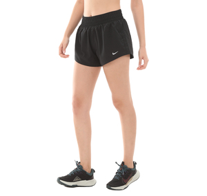 Nike W Nk One Df Mr 3In Br Short Kadın Şort Ve Kapri Siyah