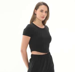 Nike W Nk One Fıtted Df Ss Top Kadın T-Shirt Siyah