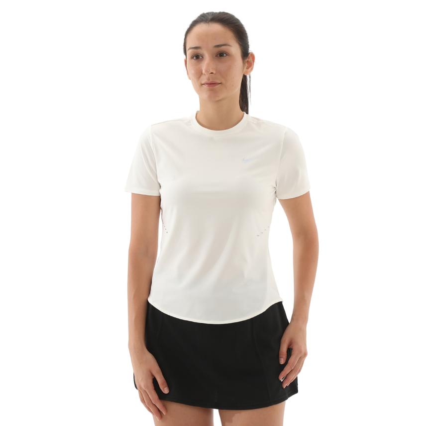 Nike W Nk Swıft Df Ss Top Kadın T-Shirt Krem Nike W Nk Swıft Df Ss Top Kadın T-Shirt Krem