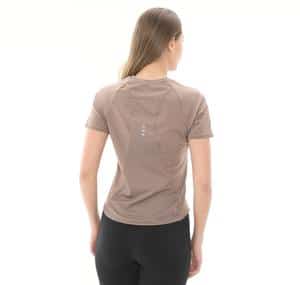Nike W Nk Swıft Df Ss Top Kadın T-Shirt Sütlü Kahve