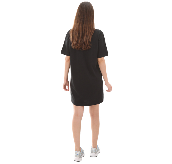 Nike W Nsw Essntl Ss Dress Tshrt Kadın Elbise - Etek Siyah Nike W Nsw Essntl Ss Dress Tshrt Kadın Elbise - Etek Siyah
