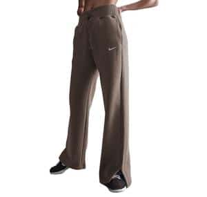 Nike W Nsw Phnx Flc Hr Pant Wıde Kadın Eşofman Altı Sütlü Kahve